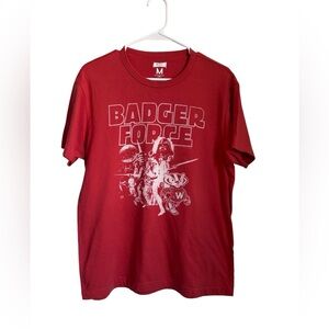 Tailgate Wisconsin Badgers "Badger Force" Star Wars Graphic T-Shirt
